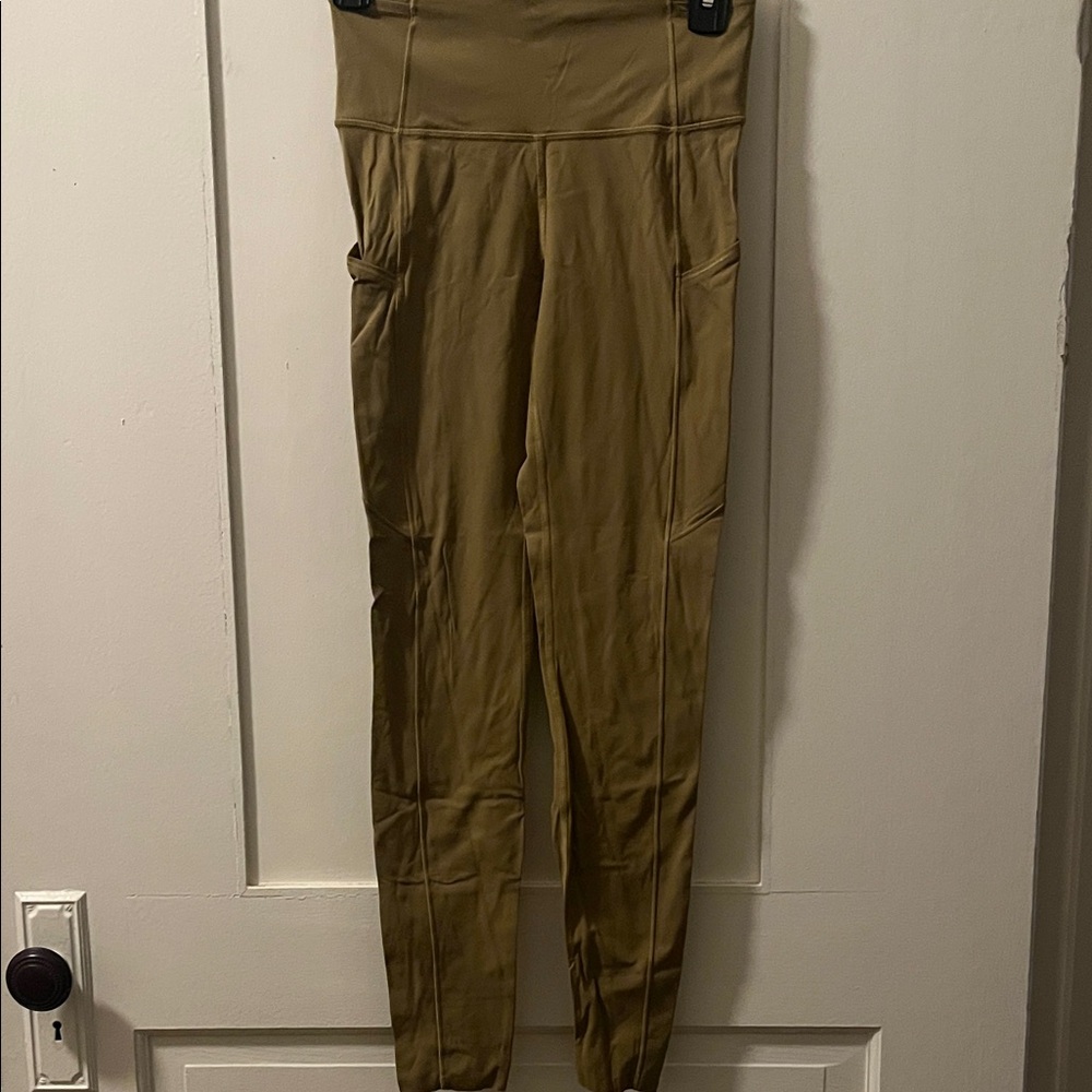 lululemon athletica Tan Leggings
